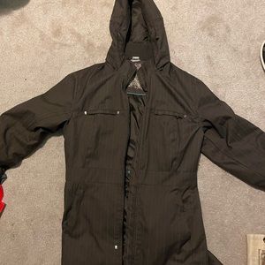 This was given to me as a gift, it’s super warm and comfy. Snowboard or hike